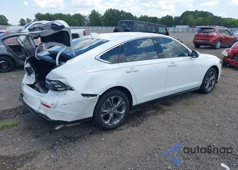 2024 Honda Accord Ex z USA, uszkodzony, nr VIN 1HGCY1F36RA021375